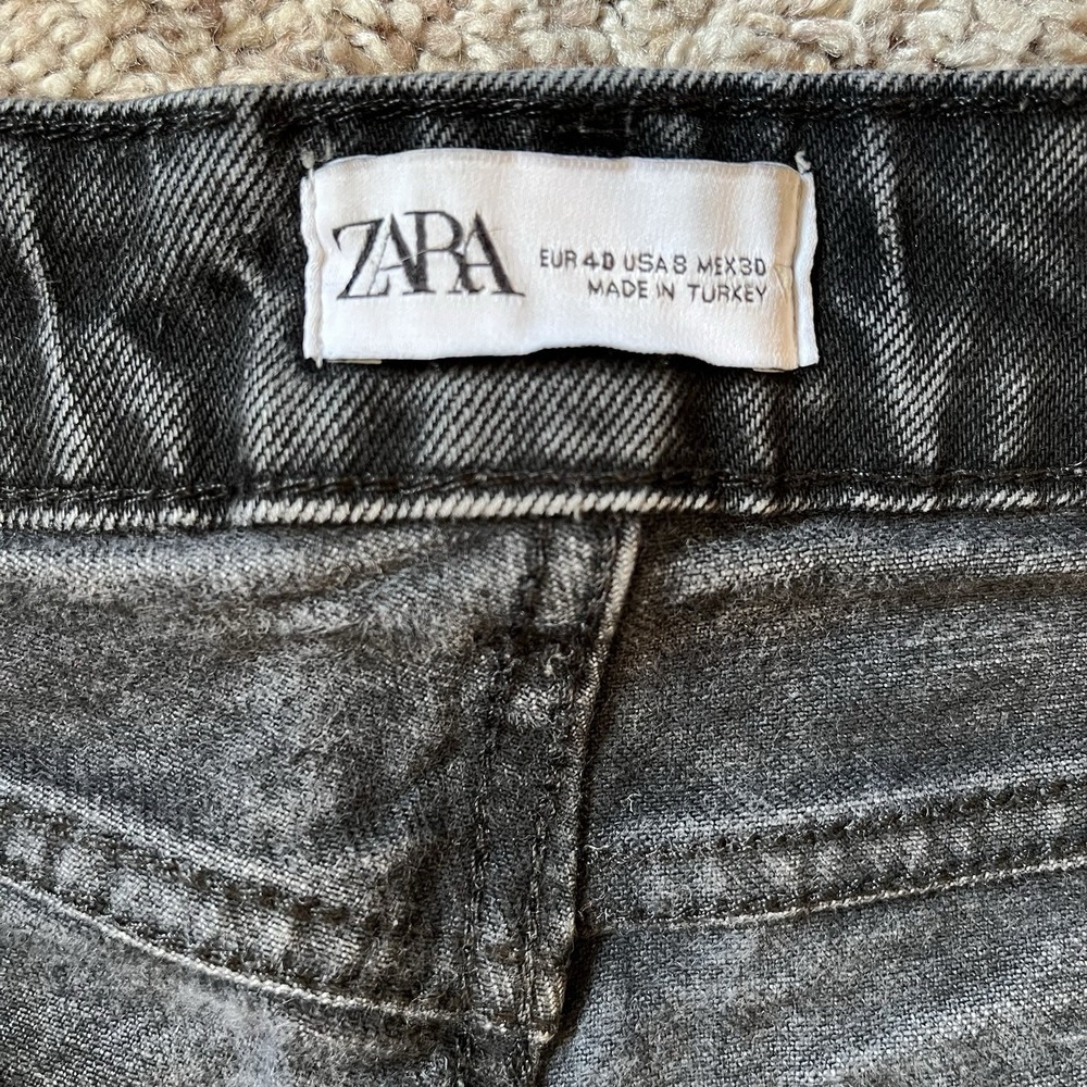 Zara Jeans Women's Size Small Black (28x27) *read description* - Picture 4 of 9